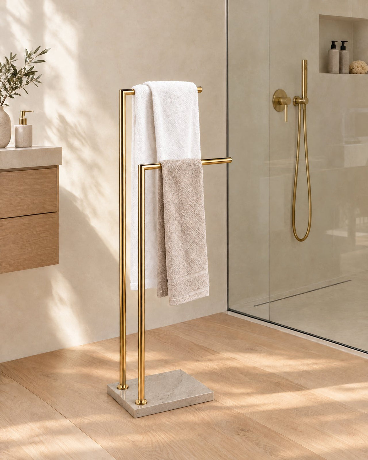 Porte-Serviettes Double Barre